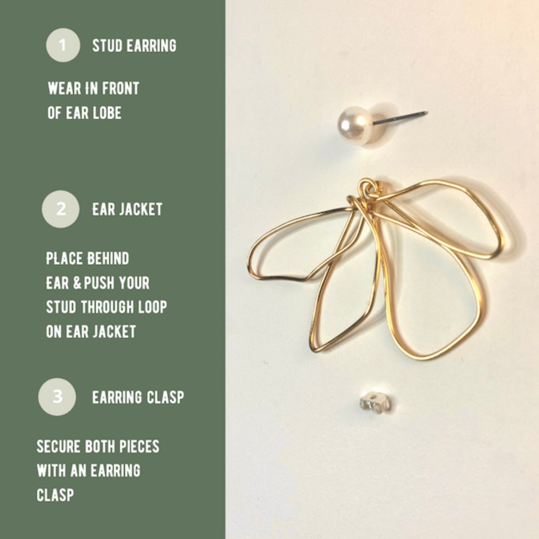 Leafy Fern Earring - AIRI Jewelry & Gallery -